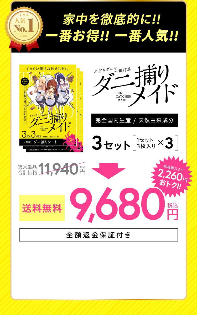 家中を徹底的に